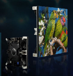 P6.25 stage led display billboard , High Brightness led video screen advertising