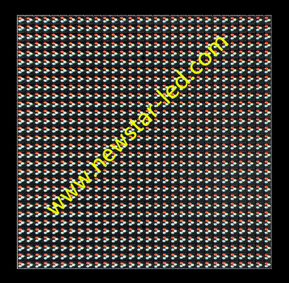 High Brightness 1ftX1ft Front Service LED Display 10.16mm 10000cd/㎡