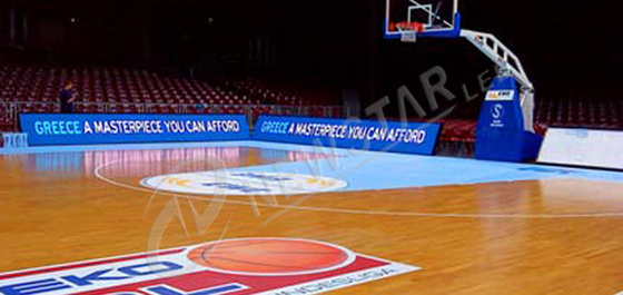 Flexible P16 Stadium Perimeter LED Display , Outdoor Full Color LED Display Boards