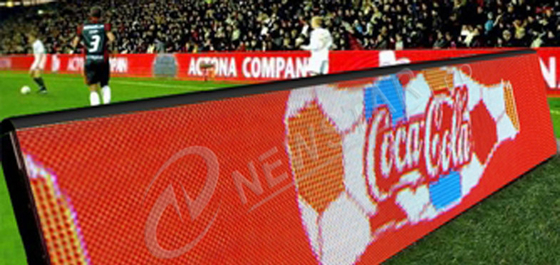 Full Color Stadium Perimeter LED Display Signs