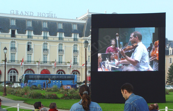 SMD 3 in 1 Advertising Outdoor Led Display Video Wall Panels P10 , Energy Saving