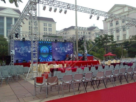 Outdoor  P10 Rental LED display , 640X640mm LED video wall for Concert