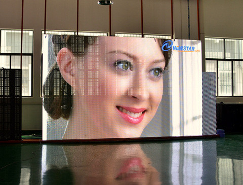 P7 Outdoor Transparent Led Curtain Display / Stage Background Led Screen Rental