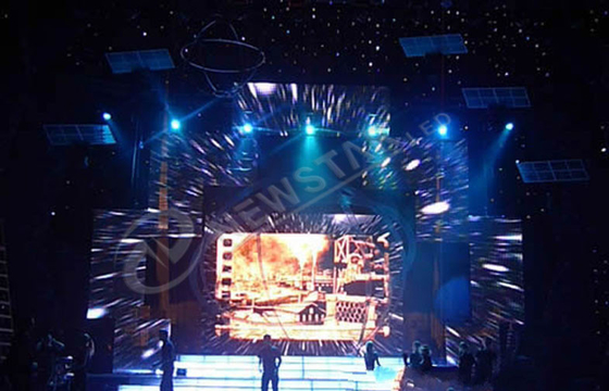 High Brightness Rental Curtain LED Display