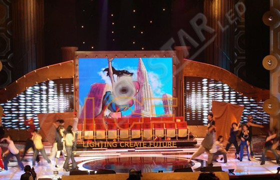 HD SMD 3 in 1 P5 Indoor Full Color LED Display , Largest High Definition Video Screen