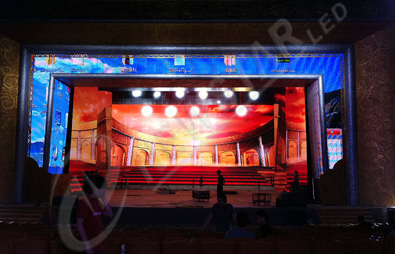 Waterproof High Definition Video Wall Screen , Stage Background Led Display Rental