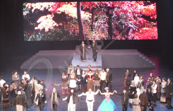 Waterproof High Definition Video Wall Screen , Stage Background Led Display Rental