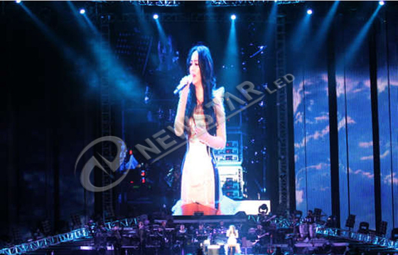 High Brightness SMD 3535 Flexible Led Curtain Display Indoor Led Screen Boards 1R1G1B