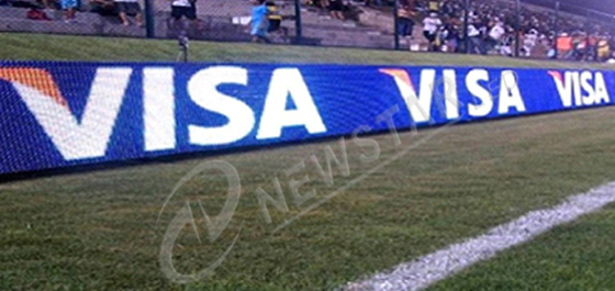 Full Color Stadium Perimeter LED Display Signs