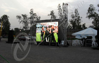P16 Rental Outdoor LED Signs 1R1G1B , 110°For Concert , Fashion Show