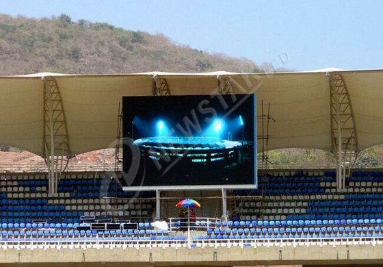 High Definition Outdoor Advertising LED Display / Exterior Led Screen Rental