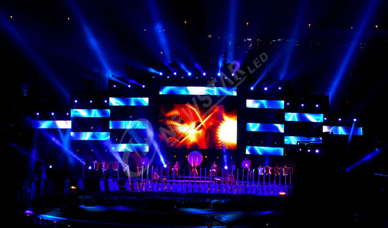 6.25mm Rental LED Display Easy install and dismantle for live bar